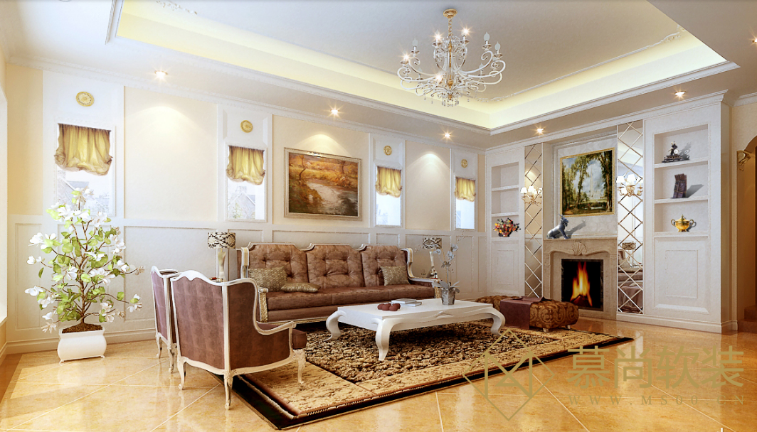 溫情、古典、浪漫，這個優雅的居室竟用它來實